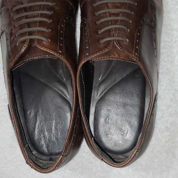Johnston & Murphy Ellsworth Cap Toe Dress Shoes Size 13 Men's - Picture 6 of 9